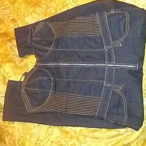 Blue Jean Body Suit